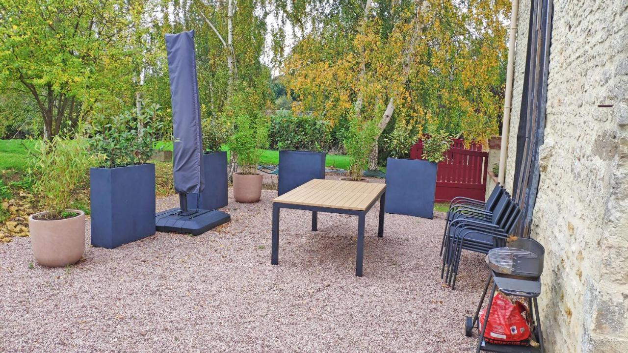 Au Pre Des Acajous Villa Pertheville-Ners Exteriör bild