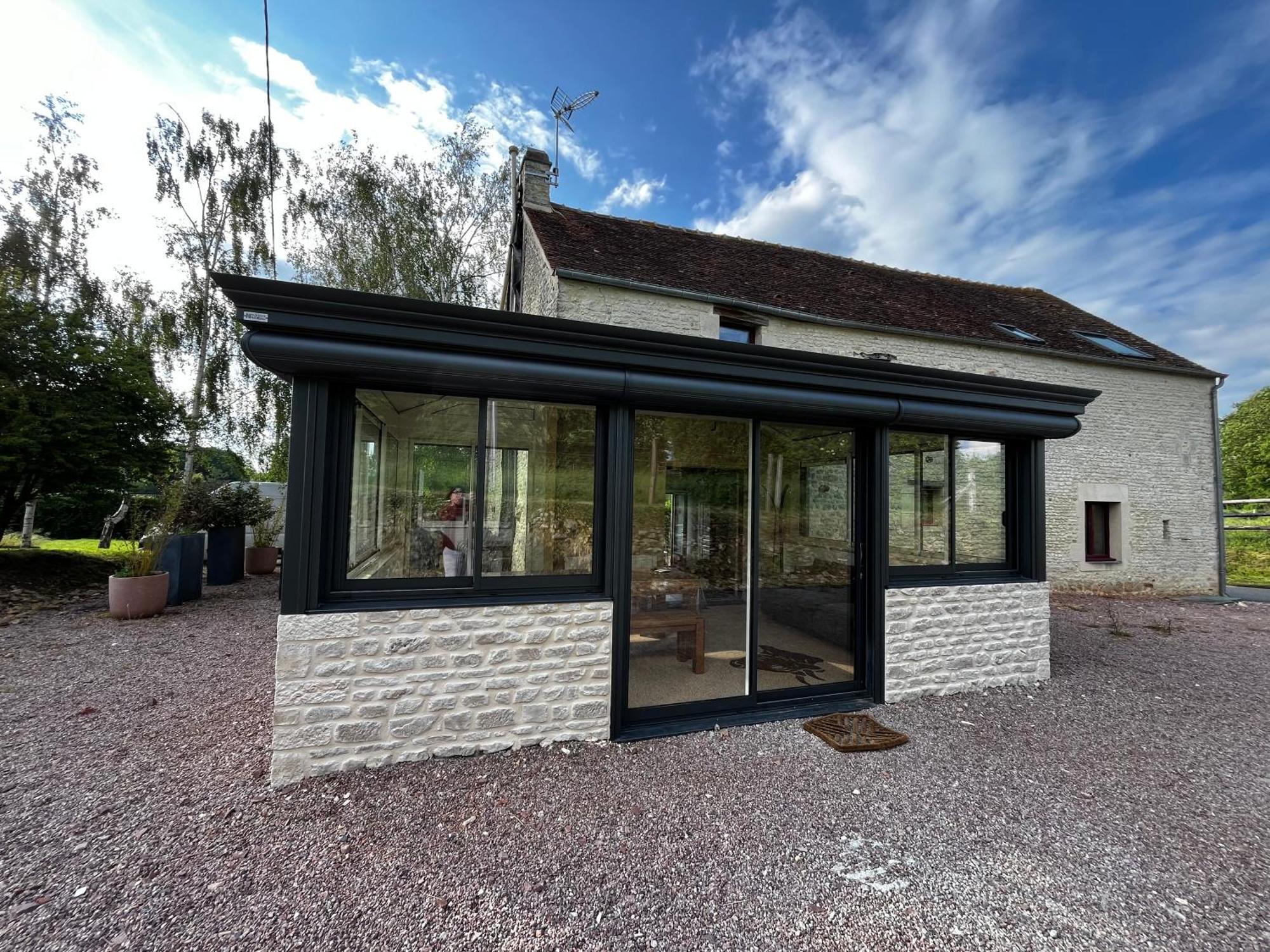 Au Pre Des Acajous Villa Pertheville-Ners Exteriör bild
